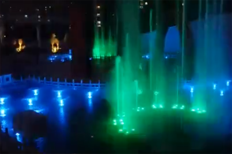 云南陸良西華公園大型光影水秀項(xiàng)目